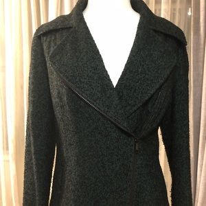 Lafayette 148 green blazer size 6